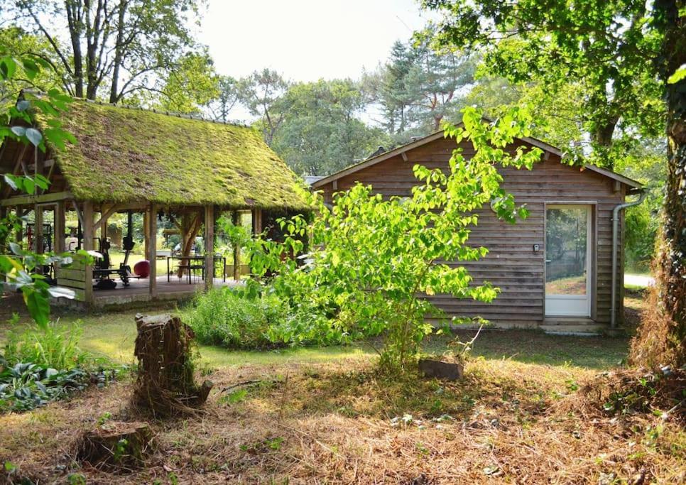 Chalet Cosy Au Coeur De La Foret De Broceliande Beignon Luaran gambar